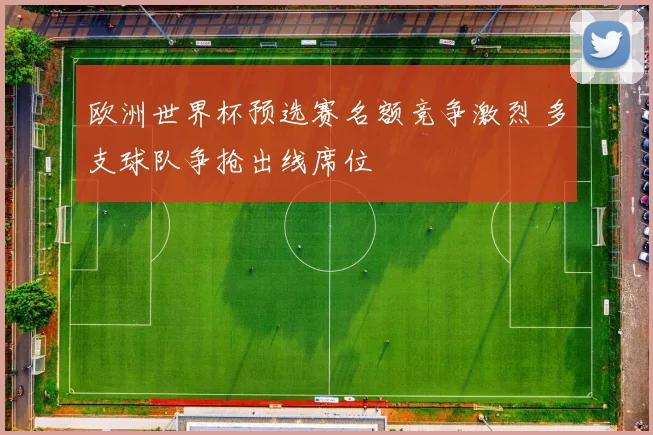 欧洲世界杯预选赛名额竞争激烈 多支球队争抢出线席位